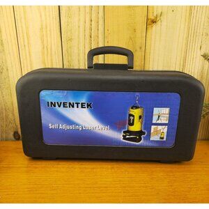 Self-Adjusting Laser Level With Tripod & Carrying Case By Inventek